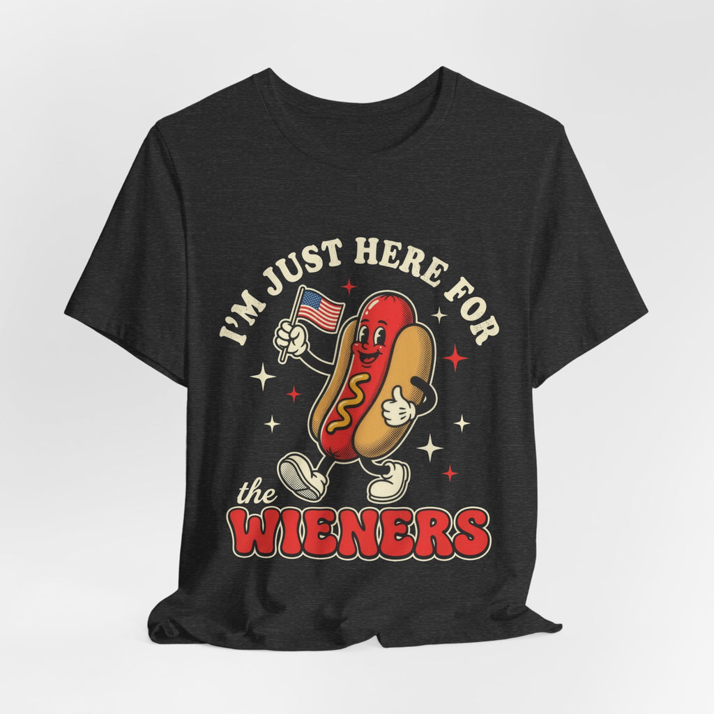 Bad Tourist Co — Just Here for the Wieners (Black)