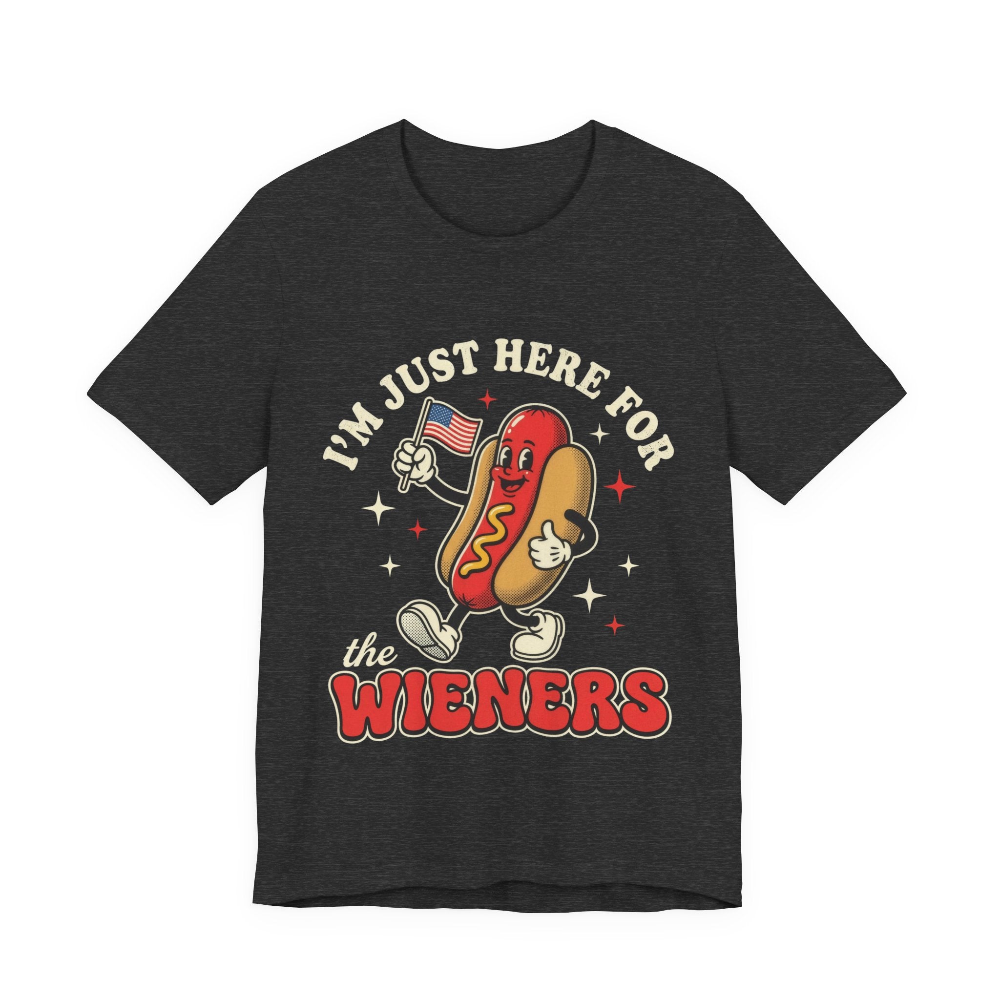 Bad Tourist Co — Just Here for the Wieners (Black)