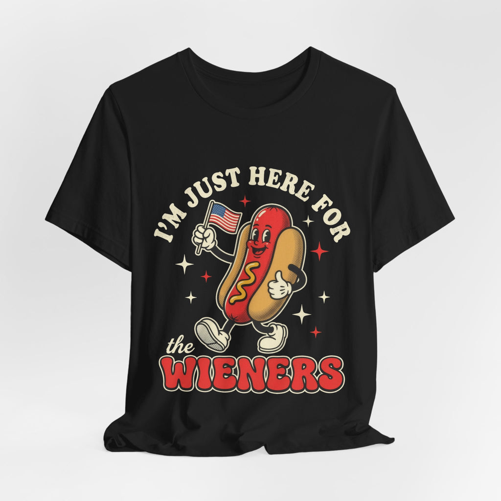 Bad Tourist Co — Just Here for the Wieners (Black)